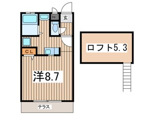 ラ・クエスタゆめが丘Ａの物件間取画像